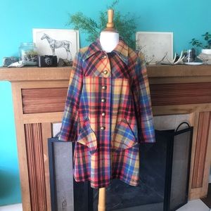 Vintage Olympic A-line Coat